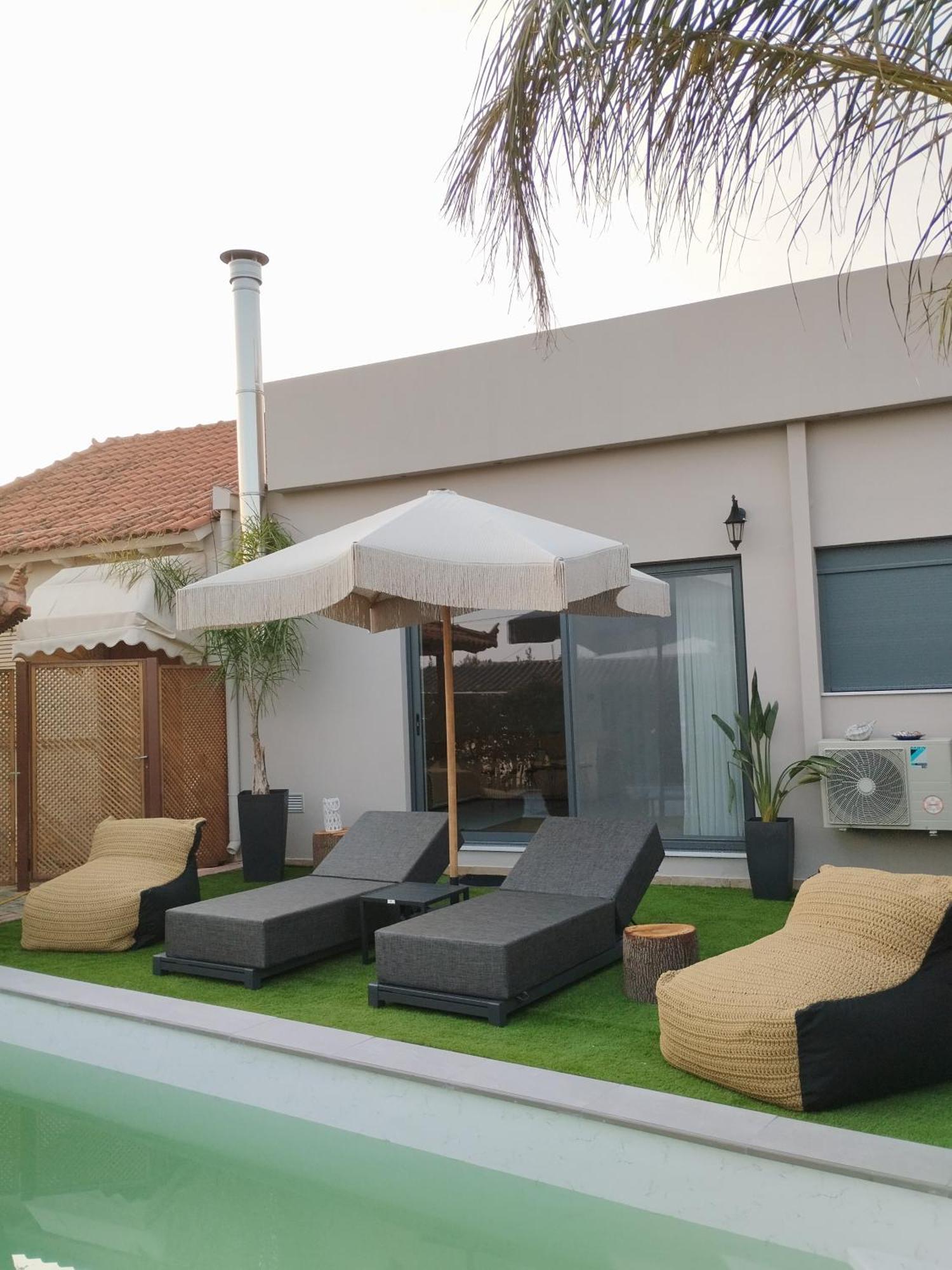 Luxury Villas Chrysa Private Pool & Spa Nafplio Exterior photo
